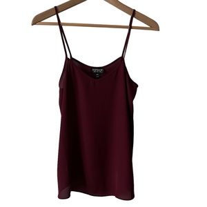Topshop Burgundy Camisole Cami Top 4